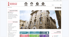 Desktop Screenshot of gva.es